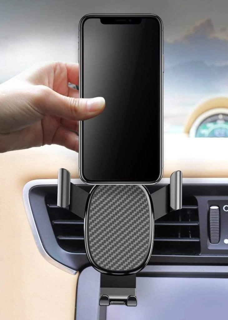 AirClip Gravity: Support telephone voiture grille aeration